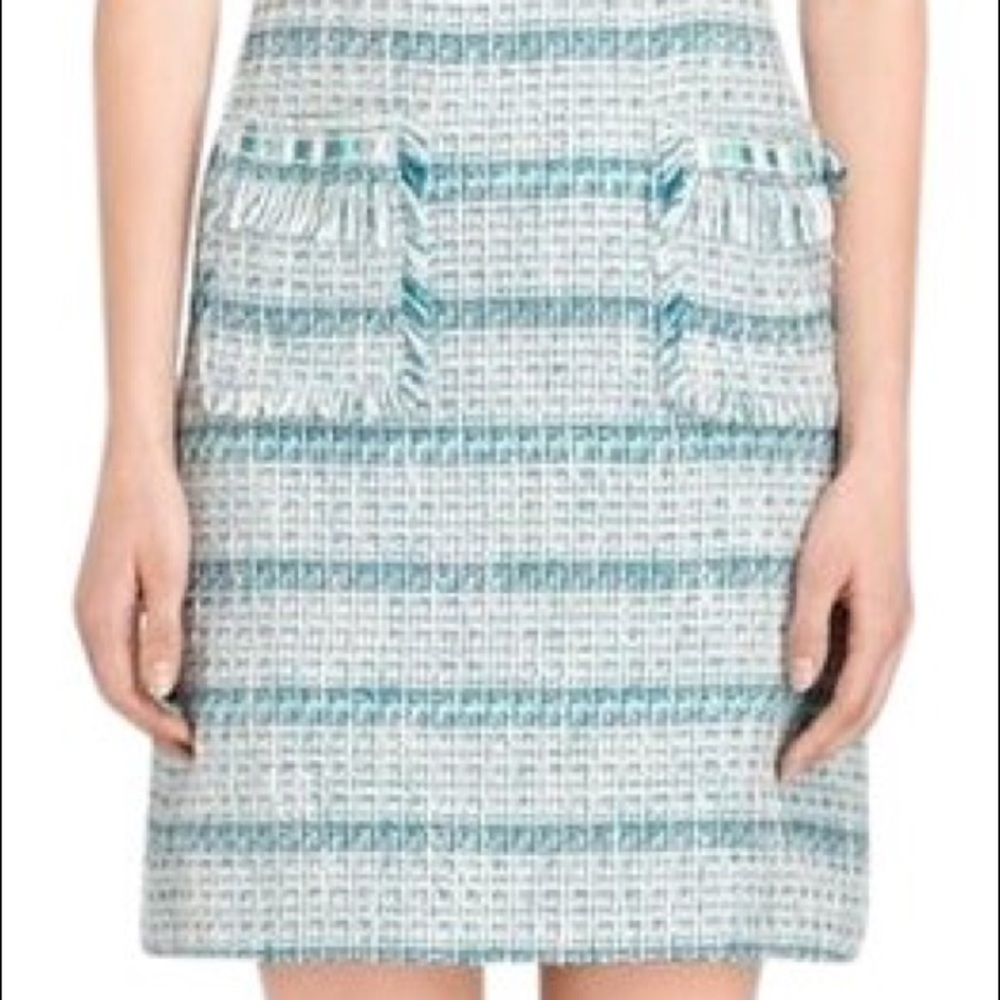 🚫SOLD🚫🥳HP🥳Tory Burch Tweed Sleeveless Dress - Picture 2 of 5